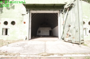 Bunkereinfahrt