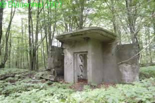 gesprengter Bunker