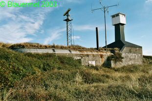 Radarstation im alten Bunker